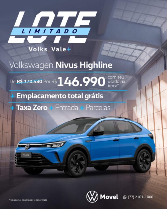 Oferta Volkswagen Nivus Highline — Móvel Veículos