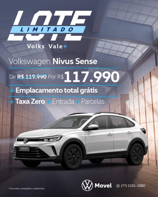 Oferta Volkswagen Nivus Sense — Móvel Veículos