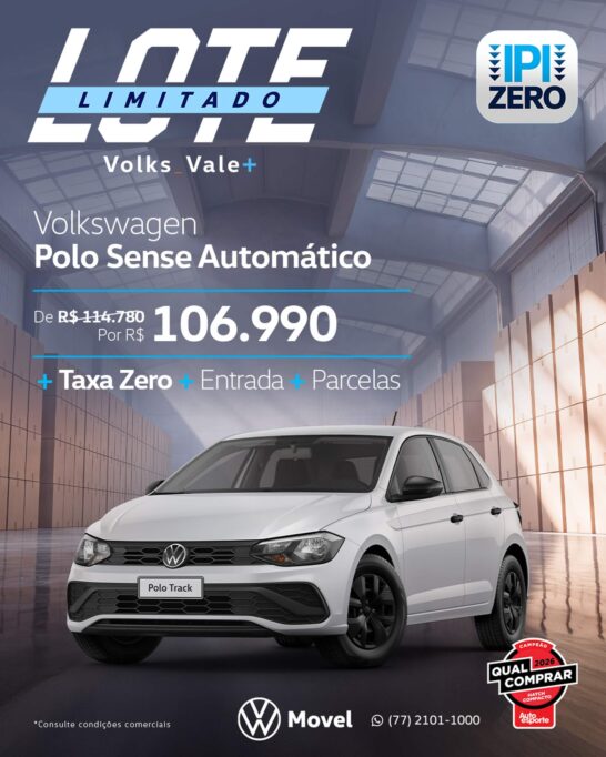 Oferta Volkswagen Polo Sense Automático — Móvel Veículos